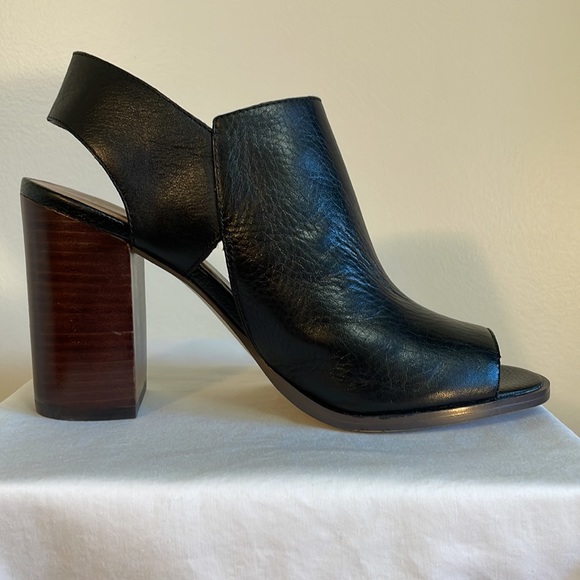 Tommy Hilfiger TWPeppy, Open toe sling back heeled sandal in black sz 8.5 M - Picture 6 of 12